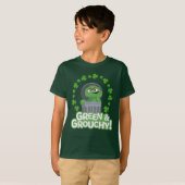 Oscar | Grün & Grouchy! T-Shirt (Vorne ganz)
