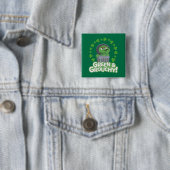 Oscar | Grün und mürrisch! Button (Beispiel)