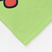 Oscar "I Liebe Trash" Valentine Fleecedecke (Ecke)