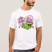 Oscar "I Liebe Trash" Valentine T-Shirt (Vorderseite)
