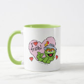Oscar "I Liebe Trash" Valentine Tasse (Links)