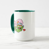 Oscar "I Liebe Trash" Valentine Tasse (Vorderseite Links)