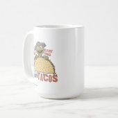 Oscar ich hasste alles außer Tacos Kaffeetasse (Vorderseite Links)