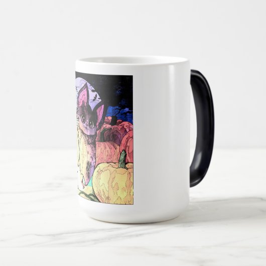 Oscar im Kürbispflaster Verwandlungstasse (VorderseiteRechts)