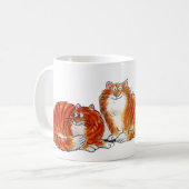 "Oscar" Katzen-Tasse Kaffeetasse (Vorderseite Links)