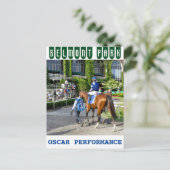 Oscar-Leistung Postkarte (Stehend Vorderseite)