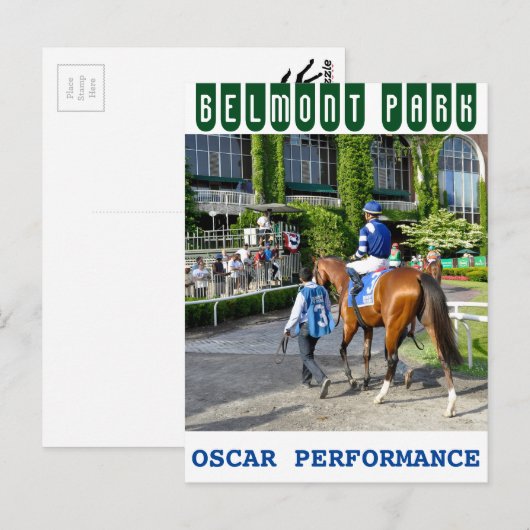 Oscar-Leistung Postkarte (Vorne/Hinten)