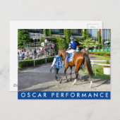Oscar-Leistung Postkarte (Vorne/Hinten)