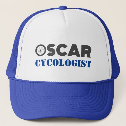 Oscar Mountain Biker Trucker Hat Truckerkappe (Vorderseite)