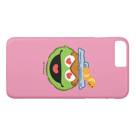 Oscar Smiling Face with Heart-Shaped Eyes Case-Mate iPhone Hülle (Rückseite (Horizontal))