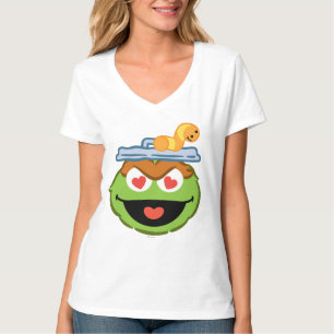 Oscar Smiling Face with Heart-Shaped Eyes T-Shirt