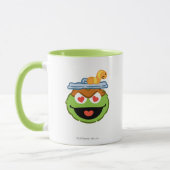 Oscar Smiling Face with Heart-Shaped Eyes Tasse (Links)