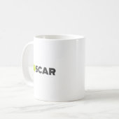 Oscar Tennis Kaffeetasse (Vorderseite Links)