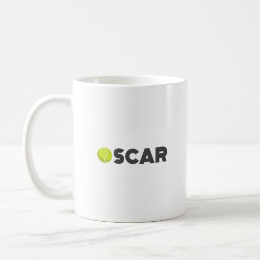 Oscar Tennis Kaffeetasse (Links)
