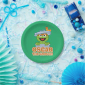 Oscar the Grouch Classic Style Pappteller (Party)