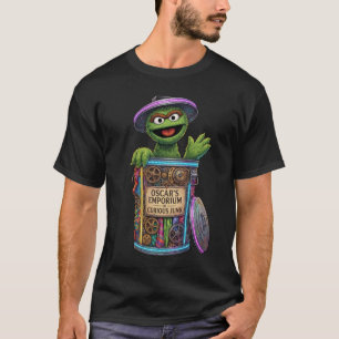 Oscar The Grouch Mülltonnen-Kunst T-Shirt