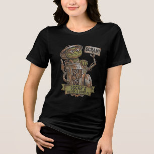 Oscar The Grouch Rustbucket Steampunk Müll Tri-Blend Shirt