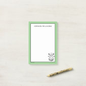 Oscar the Grouch Skate Logo - Aggro 1969 Post-it Klebezettel (Auf Schreibtisch)