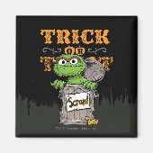 Oscar the Grouch - Trick oder Scram! Magnet (Vorne)