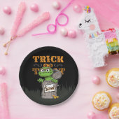 Oscar the Grouch - Trick oder Scram! Pappteller (Party)