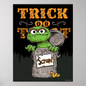 Oscar the Grouch - Trick oder Treat, Scram! Poster (Vorne)