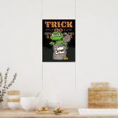 Oscar the Grouch - Trick oder Treat, Scram! Poster (Küche)