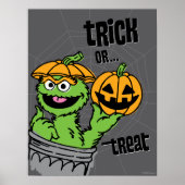 Oscar the Grouch - Trick oder Trete Poster (Vorne)