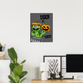 Oscar the Grouch - Trick oder Trete Poster (Heimbüro)