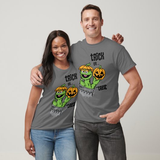 Oscar the Grouch - Trick oder Trete T-Shirt (Unisex)