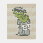 Oscar the Grouch Vintage 2 Fleecedecke (Vorderseite)