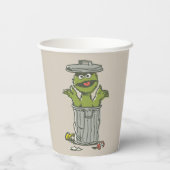 Oscar the Grouch Vintage Pappbecher (Rückseite)