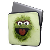 Oscar the Grouch | Watercolor Trend Laptopschutzhülle (Vorderseite Links)