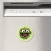 Oscar the Grouch | Watercolor Trend Magnet (In Situ (Geschirrspüler))