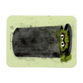 Oscar the Grouch | Watercolor Trend Magnet (Horizontal)