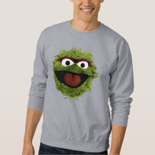 Oscar the Grouch Watercolor Trend Sweatshirt
