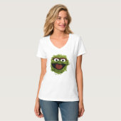 Oscar the Grouch | Watercolor Trend T-Shirt (Vorderseite Vollansicht)