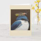 Oscar und Sparky-Karte Karte (Gelbe Blume)