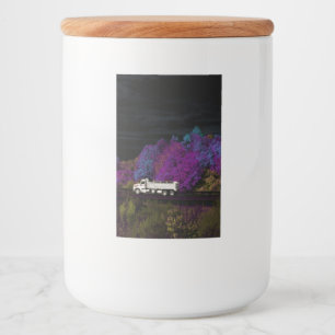 Oscar verlasse das Party Lebensmitteletikett