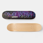 Oscar verlasse das Party Skateboard (Horizontal)