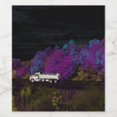 Oscar verlasse das Party Weinetikett (Einzelnes Label)