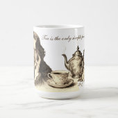 Oscar Wilde Tea Quote Kaffeetasse (Mittel)