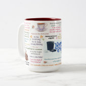 Oscar Wilde Wichtigkeit des Seins als Tasse (Vorderseite Links)