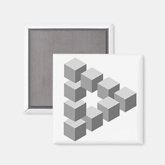 OscarReutersvard Magnet (Vorderseite/Rückseite)