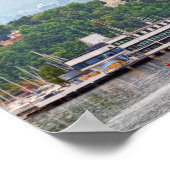 Oscarshall Castle, Oslo, Norwegen Poster (Ecke)