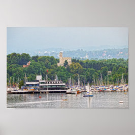 Oscarshall Castle, Oslo, Norwegen Poster