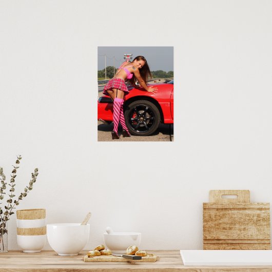 Osceola-Drachenmodell Poster (Küche)