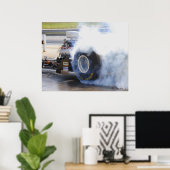 Osceola Dragway_MG_5542 Nostalgia Fuel Dragster Poster (Heimbüro)