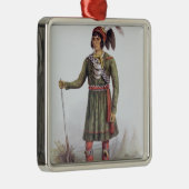 Osceola oder "aufgehende Sonne", ein Ornament Aus Metall (Rechts)