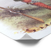 Osceola oder "Rising Sun", Seminoleiter Poster (Ecke)