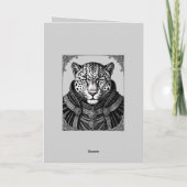 Ose Der Leopard König der Schatten Karte (Rückseite)